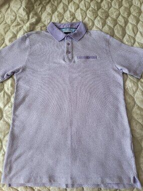 Tailorbyrd short sleeve polo, size L (runs smaller)
